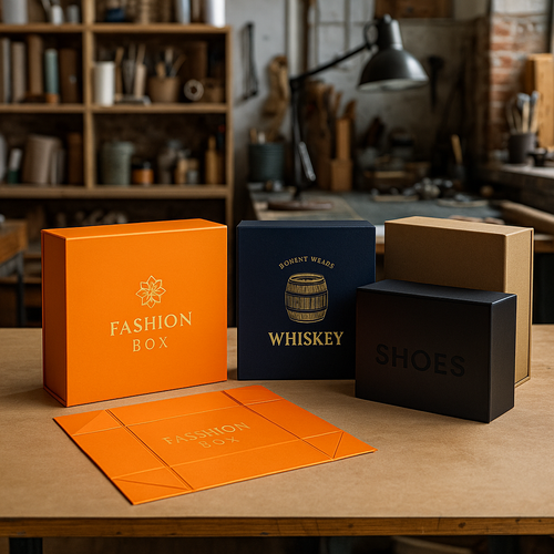 Custom Collapsible Magnetic Gift Boxes